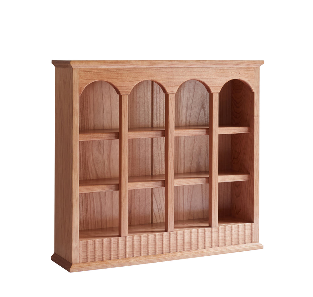 North America A-Grade Cherry Solid Wood Storage Rack - European Style Kitchen Table Cup Holder for Home