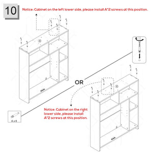 Over-The-Toilet Storage Cabinet with Barn Doors and Toilet Paper Holder