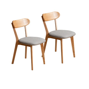 Dining Chair Wooden FAS Grade Oak Natural Wood Made in North America 100% Dirt-free Chair